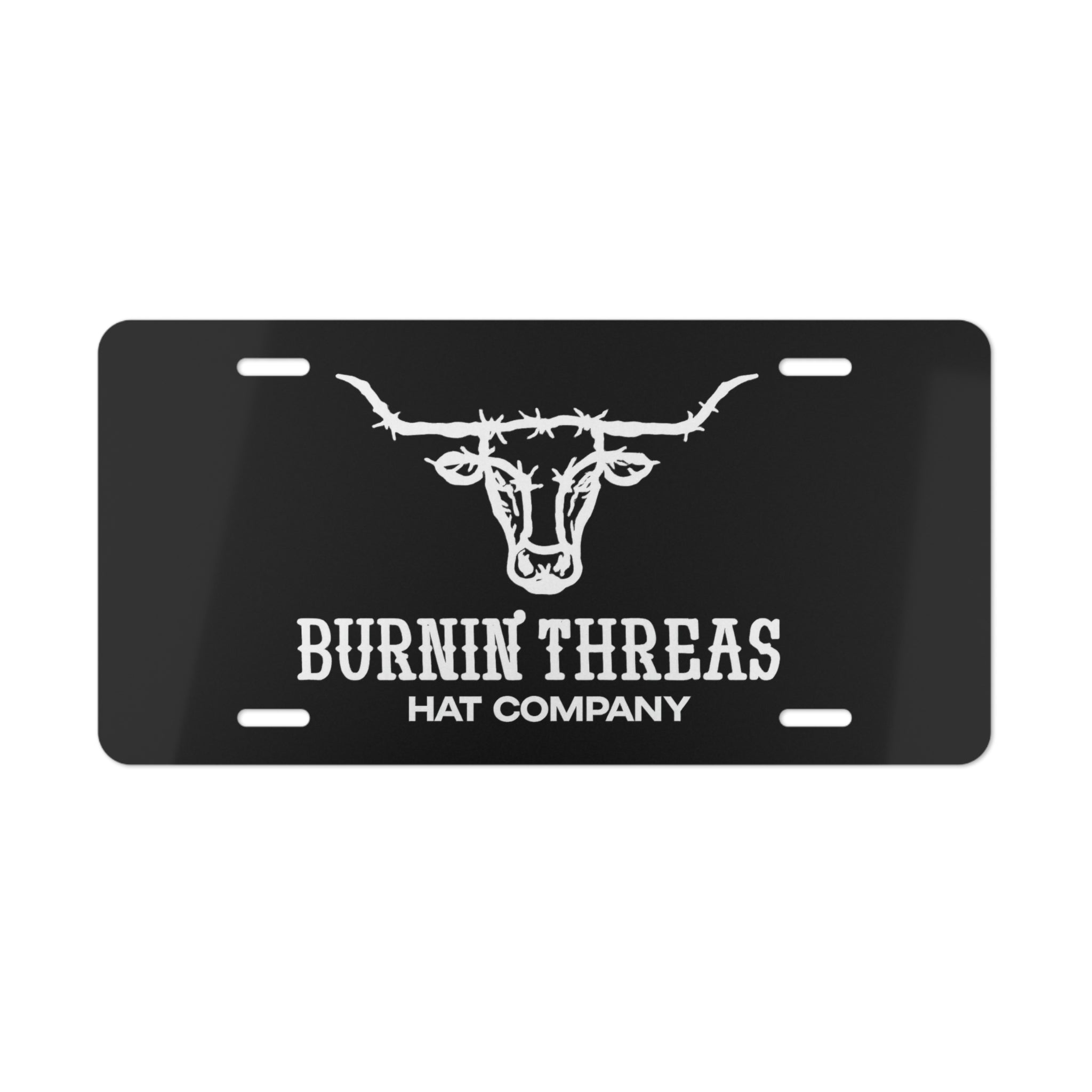 Black/White Vanity plate