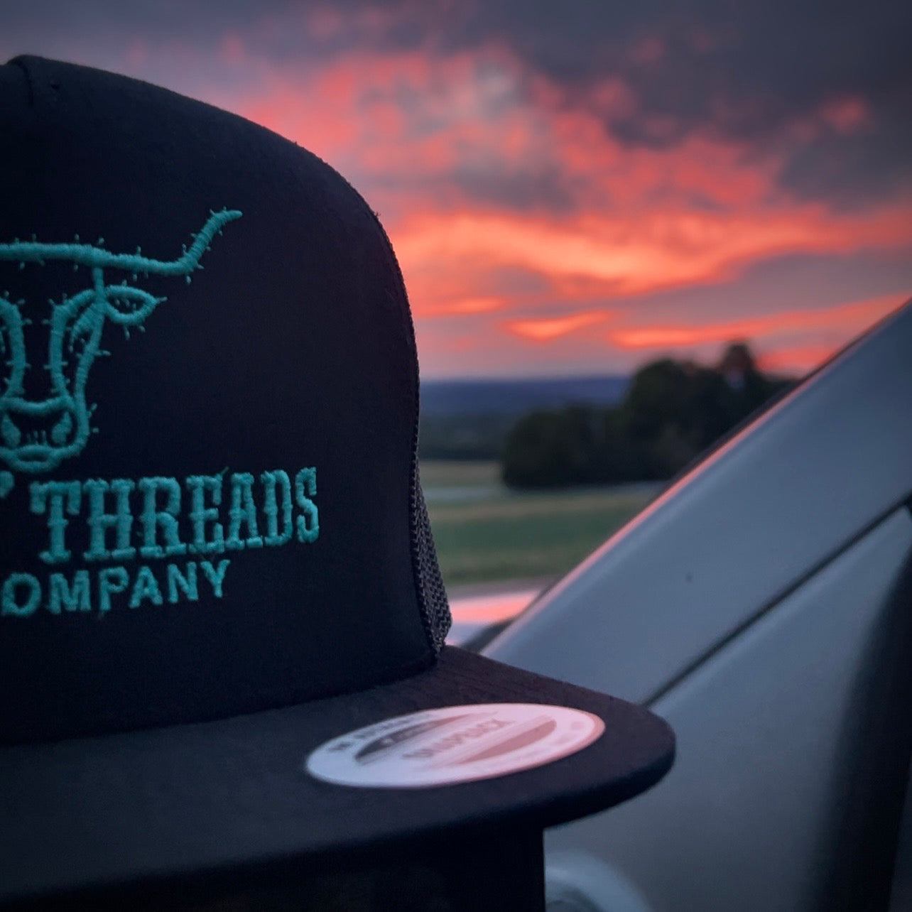 Turquoise Hat