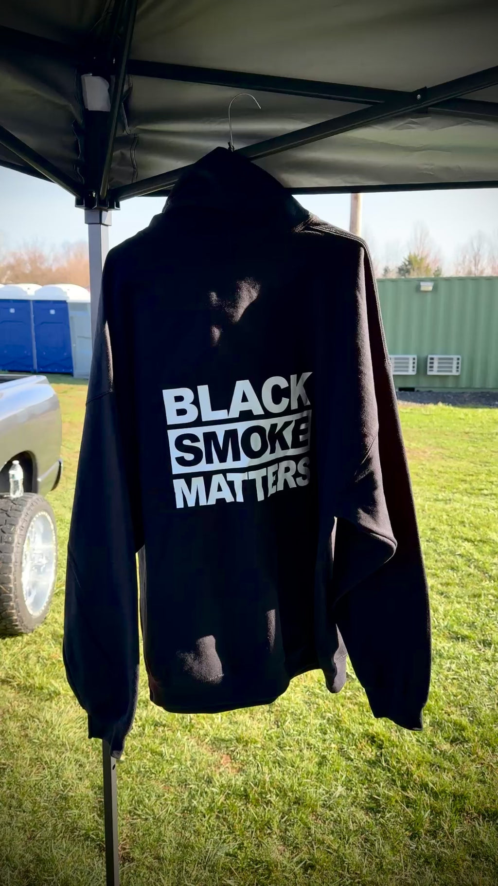 Black Smoke Matters Hoodie